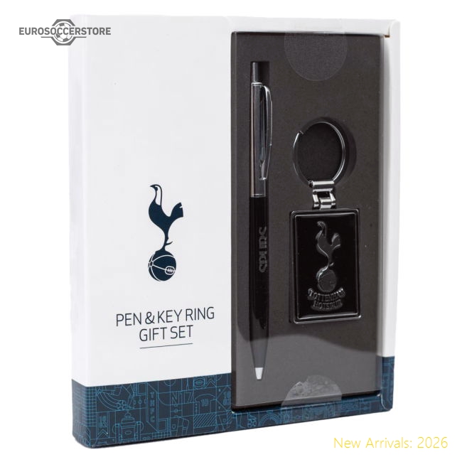 Authentic Tottenham Hotspur Fc Pen & Keyring Set - Premium Quality