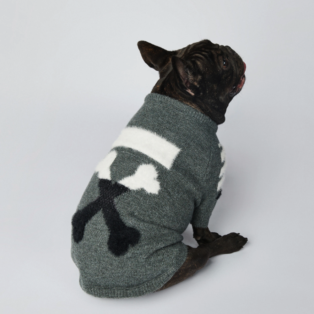 Lifestyle-Driven Frenchup™ - Frenchie Woof Winter Sweater V1 as a Gift