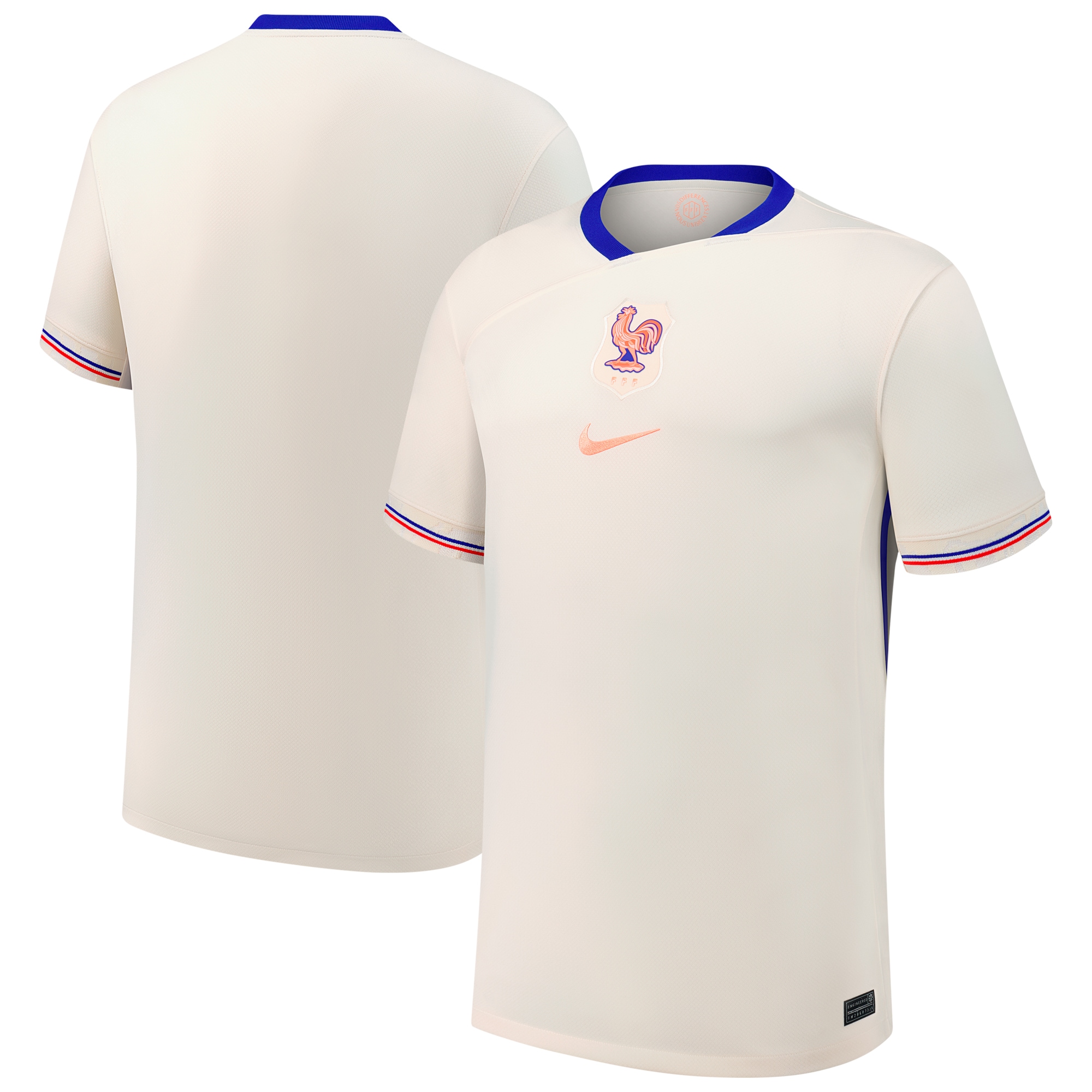 [SJH] France Women's National Team 2025/26 Away Replica Jersey - Cream