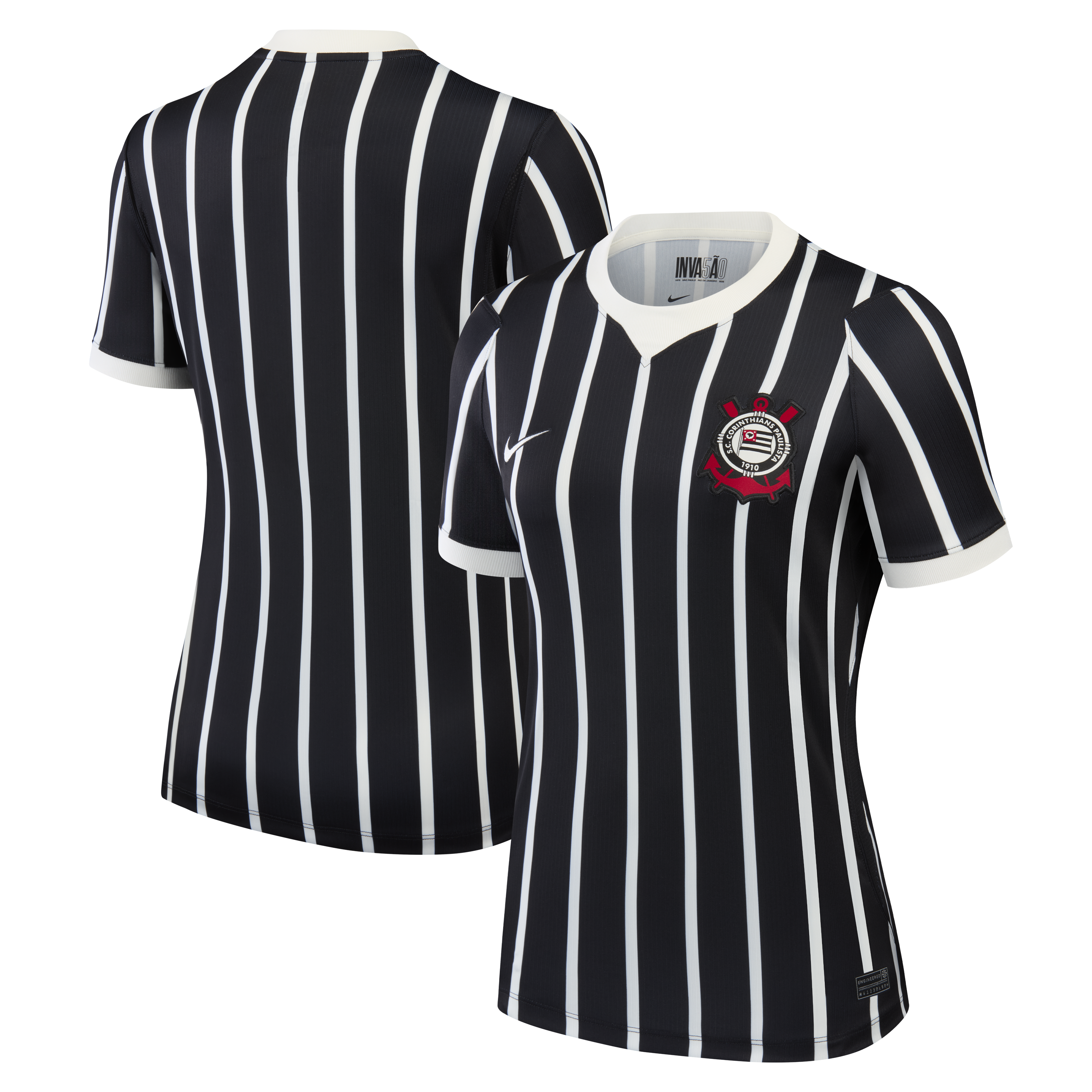 [SJH] Corinthians Women's 2026 Away Stadium Replica Jersey - Black