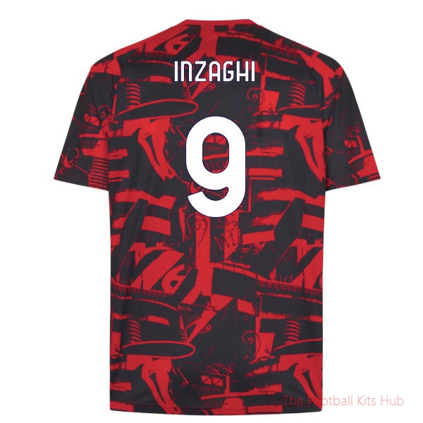 AC Milan Warm-Up Jersey 2026-2027 Inzaghi #9 Season Shirt