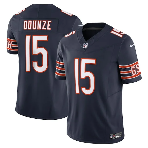 None Rome Odunze Limited Jersey - Navy | NFL Player Jersey | NFL Footb
