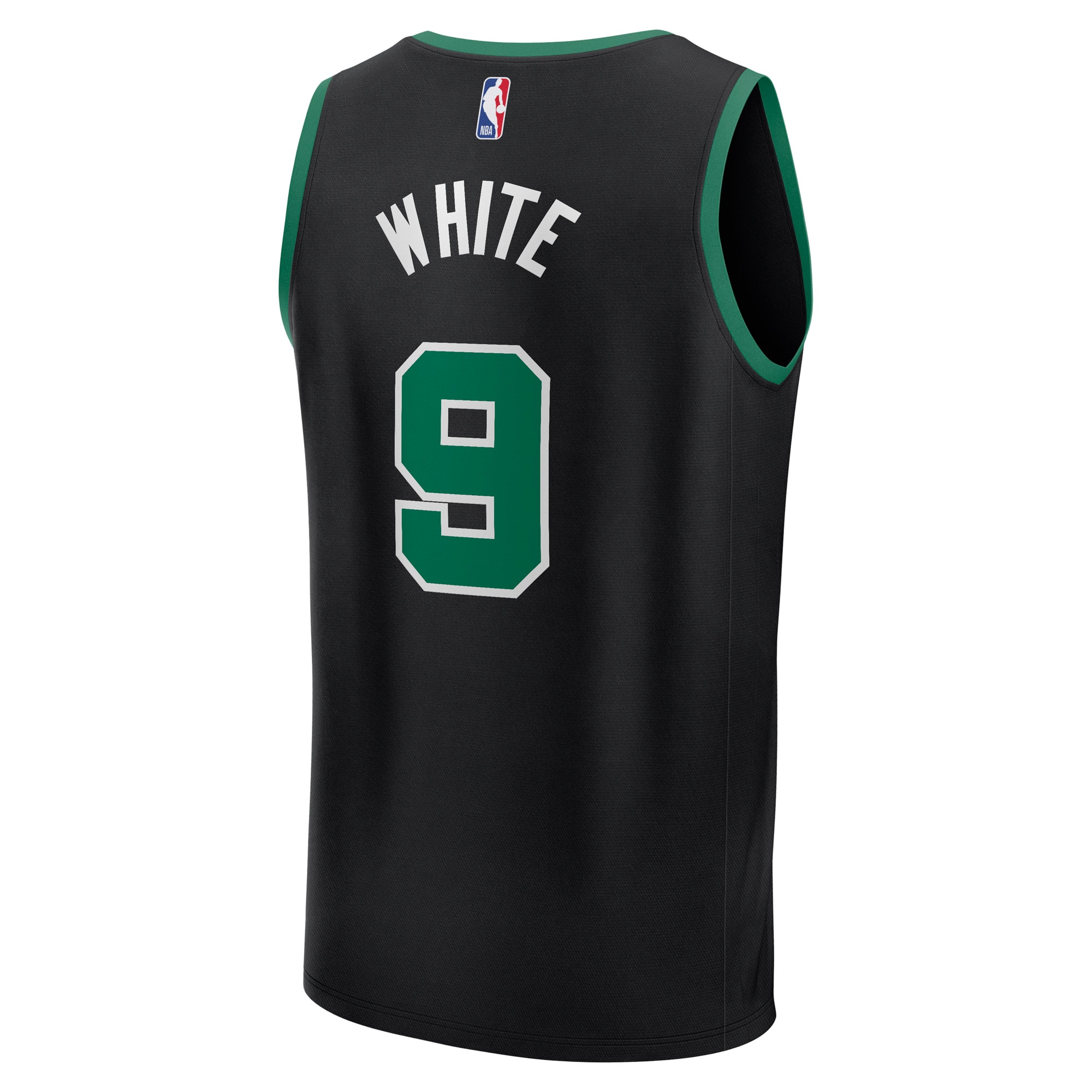 [LK] Derrick White Boston Celtics Fast Break Replica Player Jersey - Statement Edition - Black