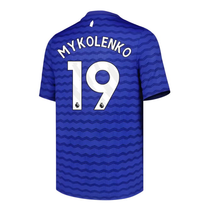Everton Authorized 2025-2026 Everton Home Shirt (Kids Size) (Mykole...