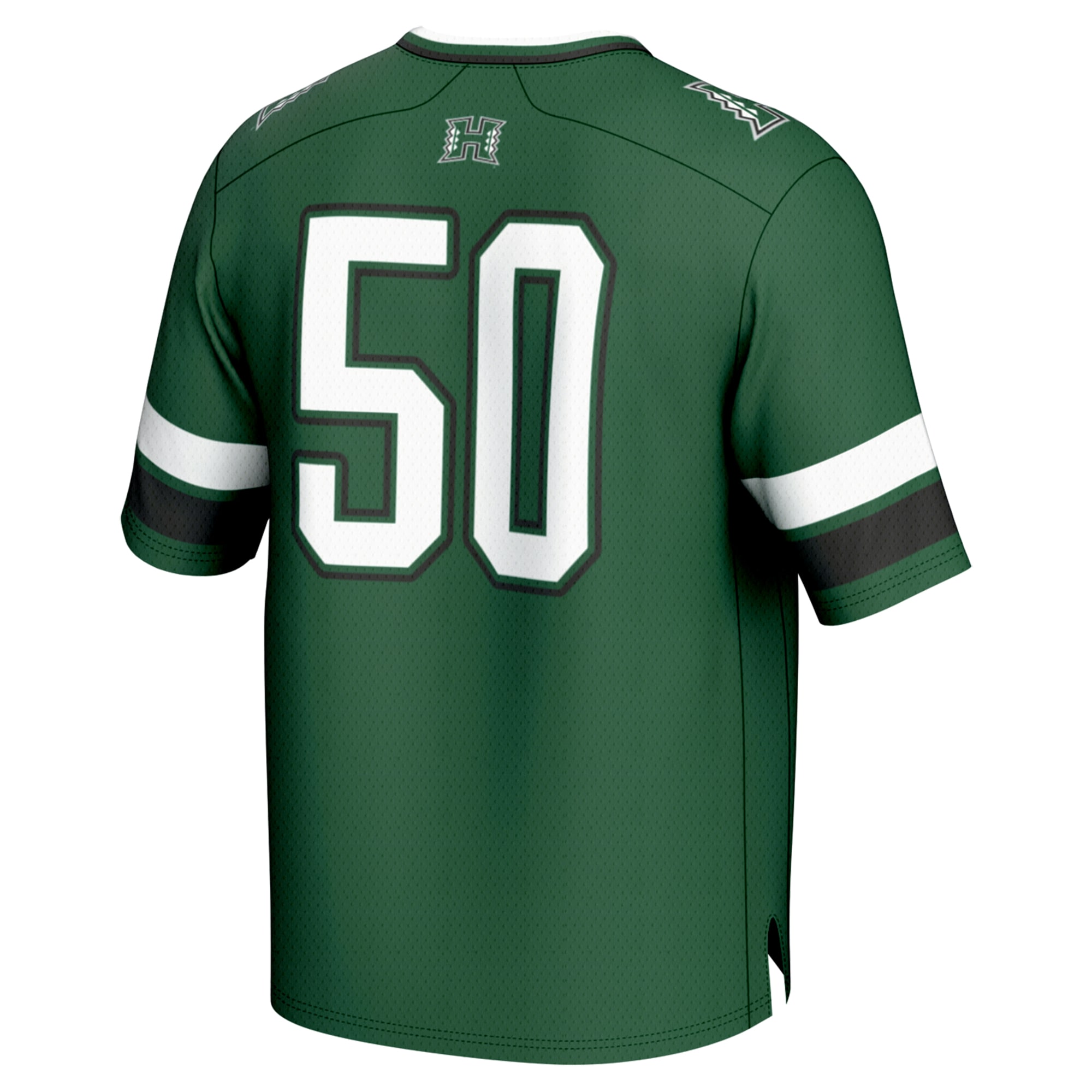 #50 Hawaii Rainbow Warriors GameDay Greats Unisex Lightweight Collegiate Football Fashion Jersey - Green