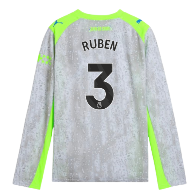 Ruben 3 Licensed Copy Man City Third Fan Shirt for Kids (1)