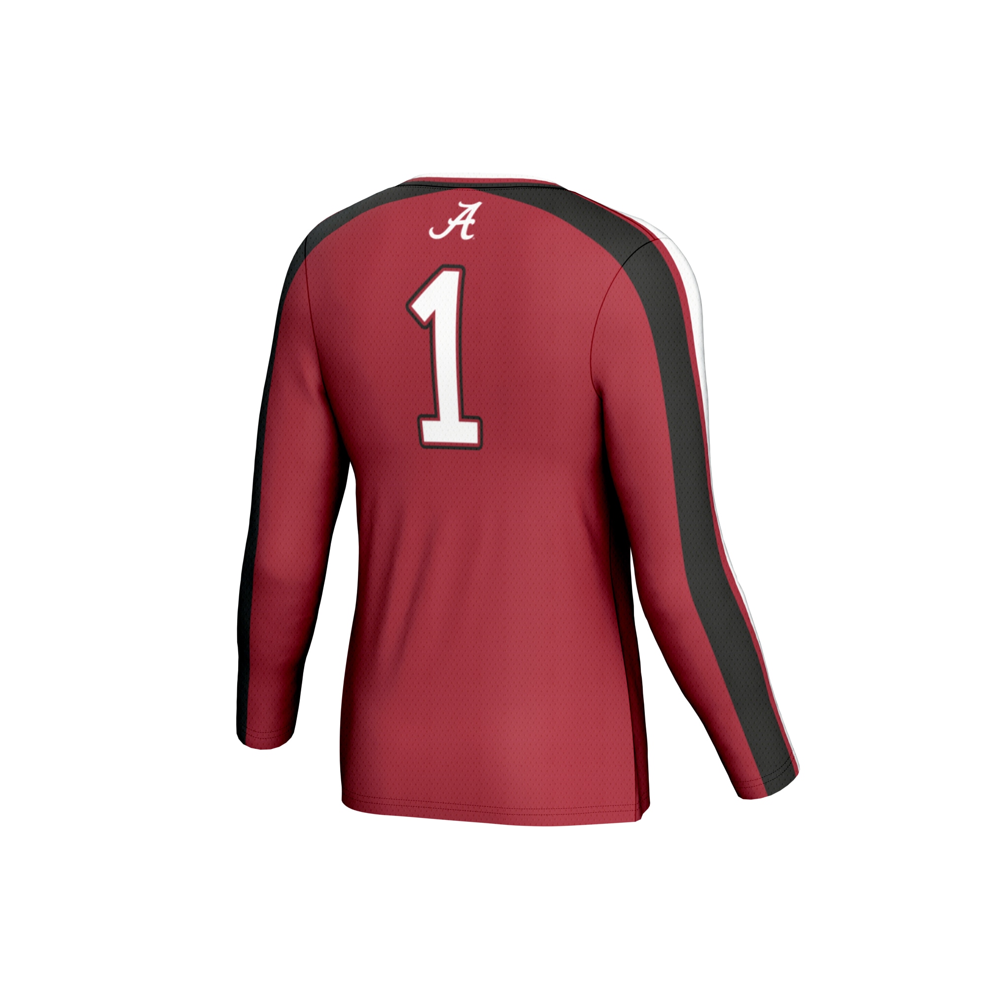 [NJP] Alabama Crimson Tide GameDay Greats Unisex #1 Lightweight Volleyball Fashion Jersey - Crimson