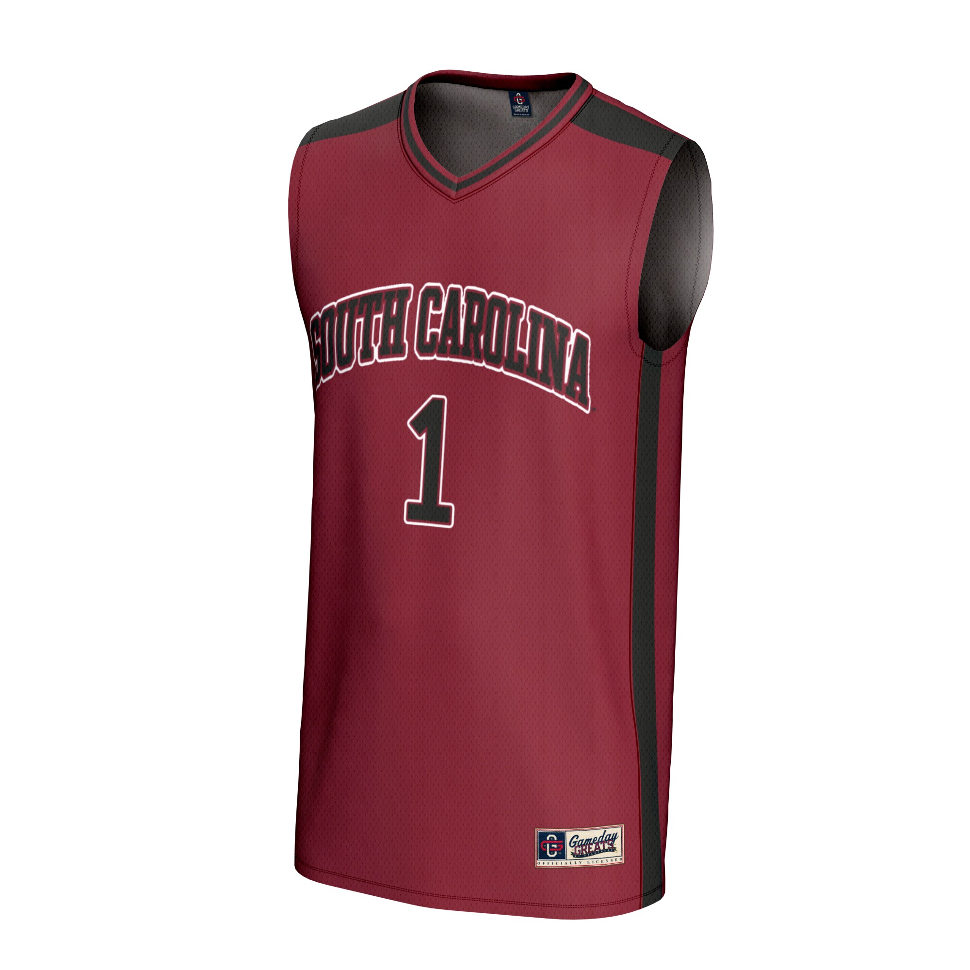 [DDG] South Carolina Gamecocks GameDay Greats Youth Lightweight Collegiate Basketball Fashion Jersey - Garnet