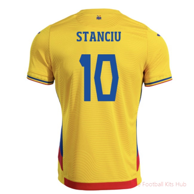 2025-2026 Romania Home Shirt (Stanciu 10)