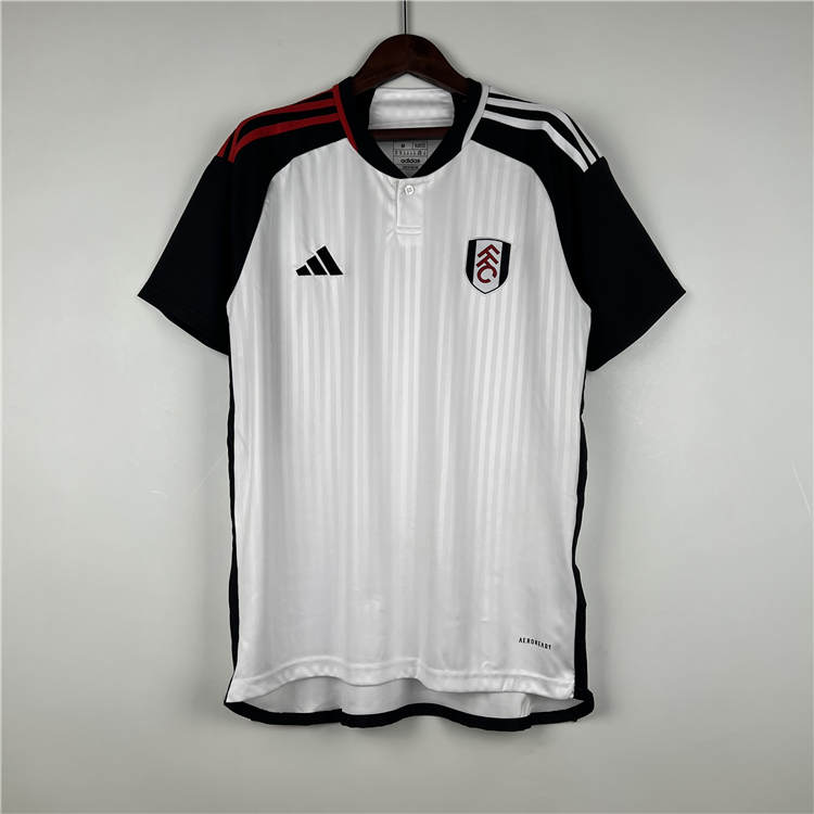 Authentic Fulham 2324 Home Soccer Jersey Football Shirt