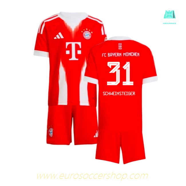 2025-2026 Bayern Munich Home Mini Kit (Schweinsteiger 31)