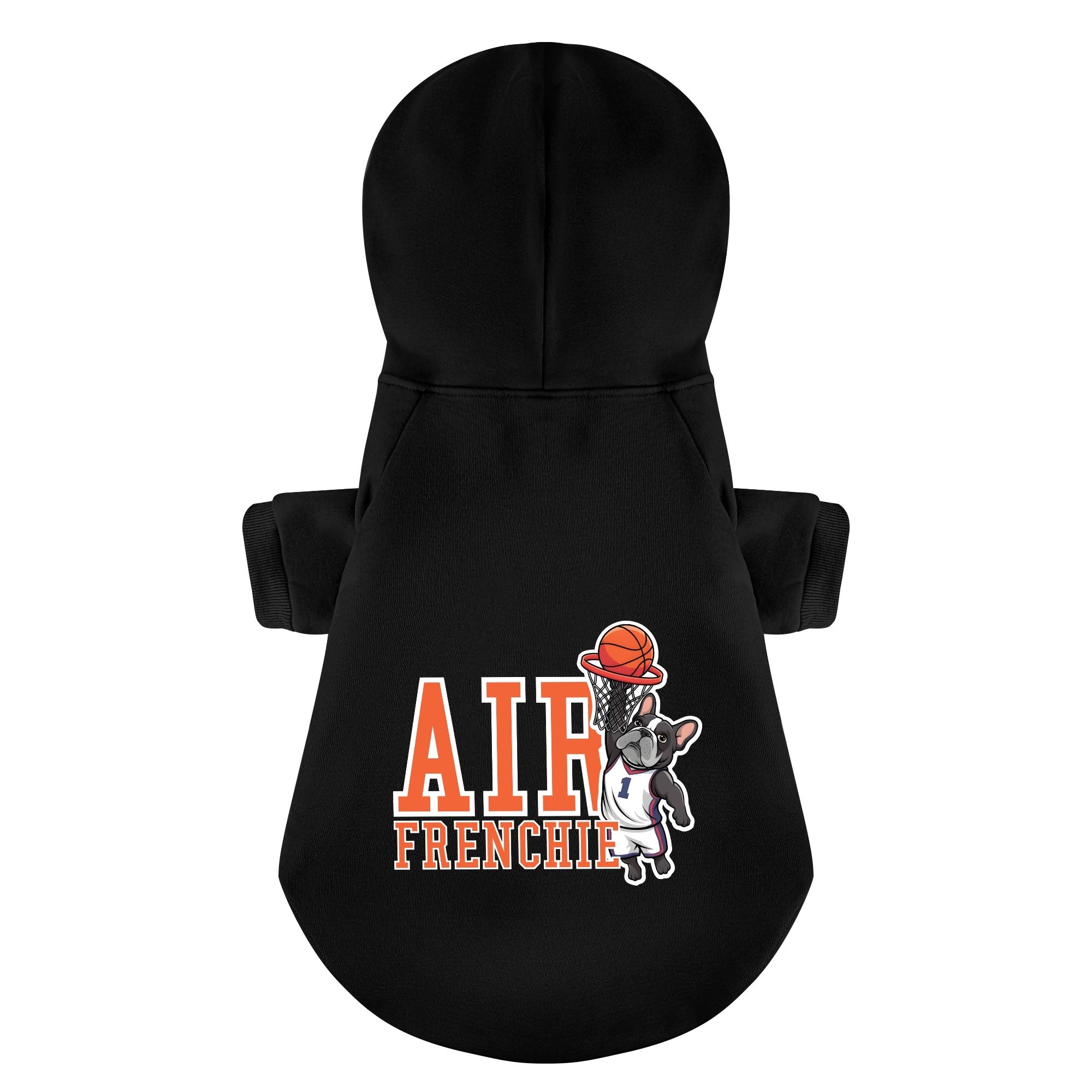 Fashion-Forward Air Frenchie - Personalized French Bulldog Hoodies Wi...