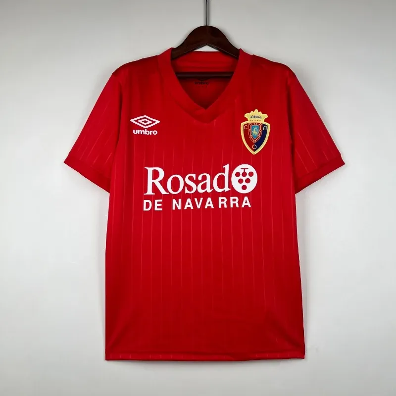 Cheap 1987-1988 Osasuna Jersey retro kit