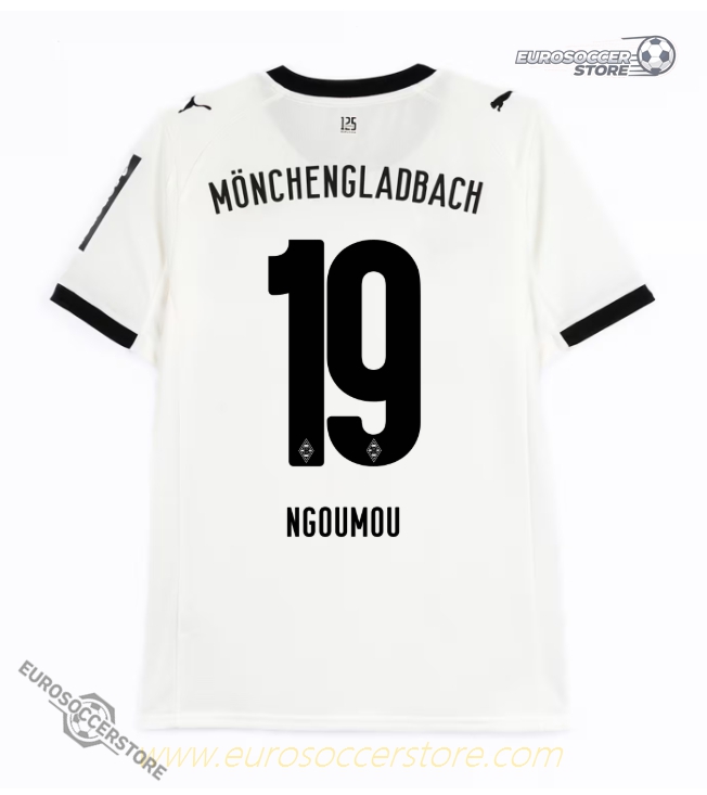 Borussia Monchengladbach 25-26 Season Home Version Jersey - NGOUMOU #19