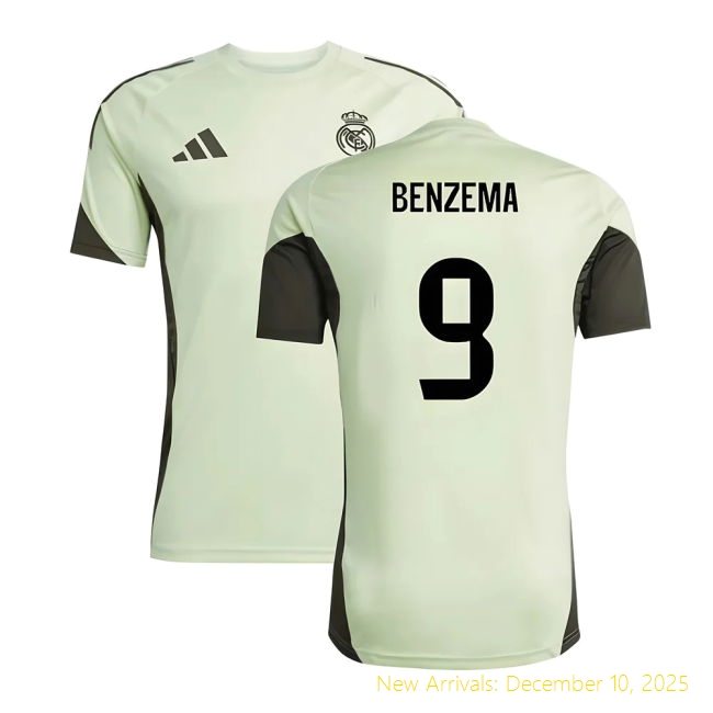 2025-2026 RM Real Madrid Training Durable Jersey (Almost Lime)