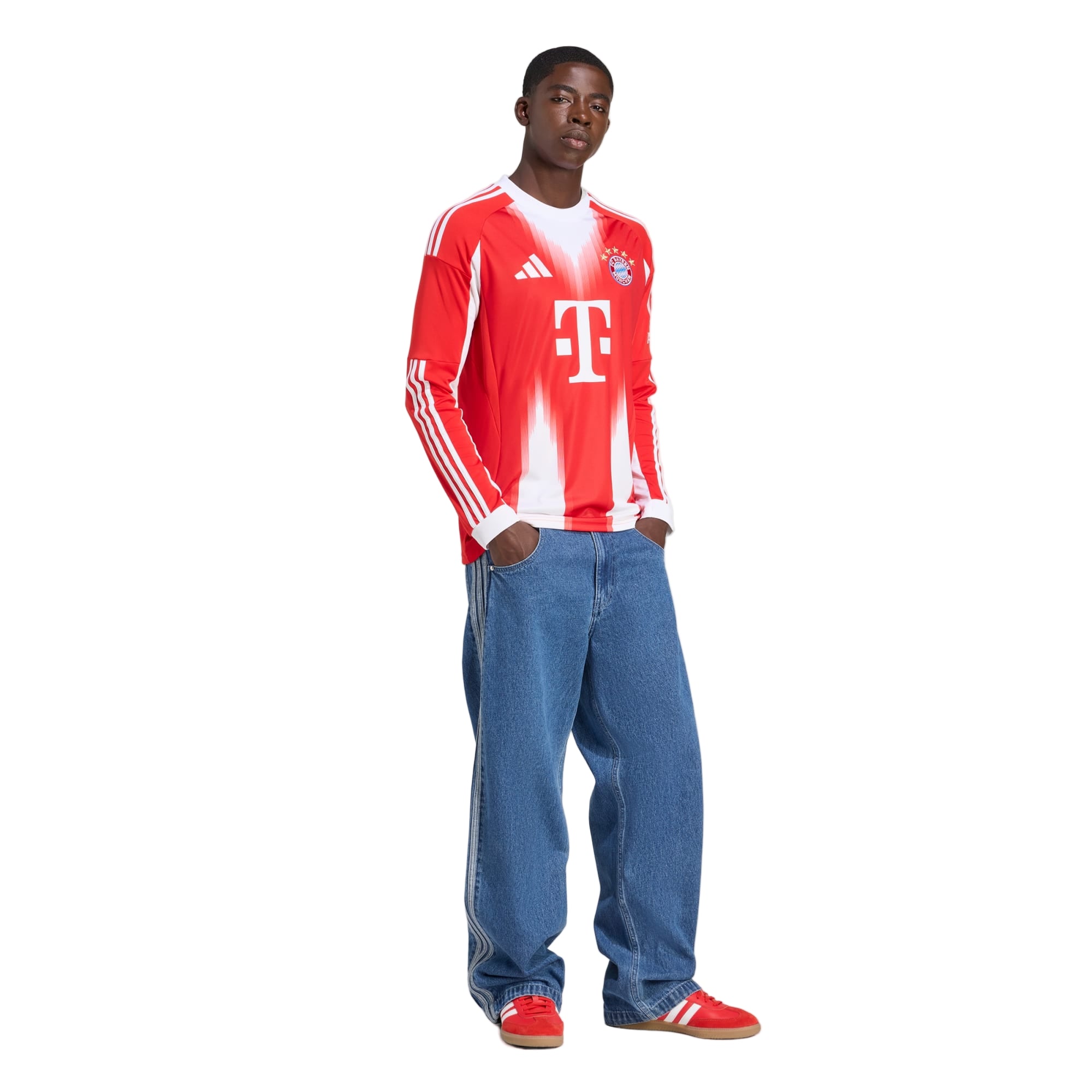 Bayern Munich Sleeve 2025-2026 Bun Home Jersey – Authentic Shirt
