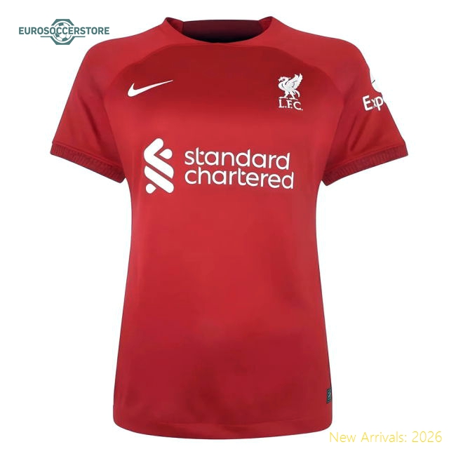 Elegant Womens Liverpool Jersey 2022-2023 Soft-touch Soft-touch
