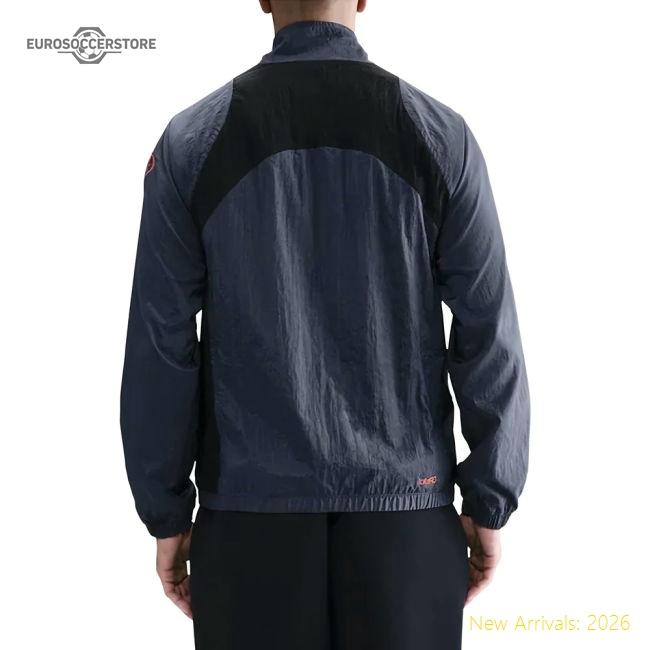 Genuine 2025-2026 Inter Milan T90 Training Jacket (Charcoal)