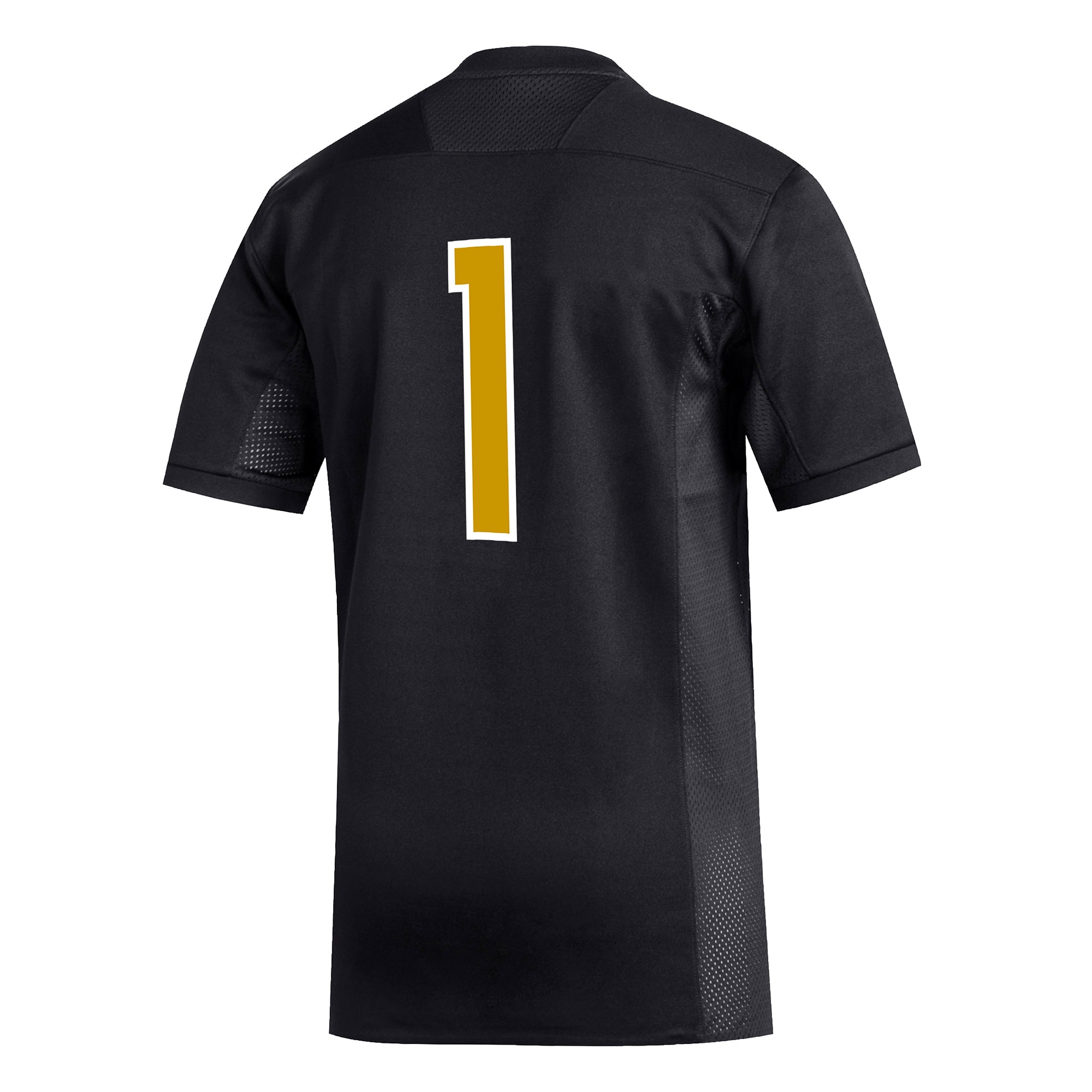 Men's #1 Black Alabama State Hornets Football Jersey