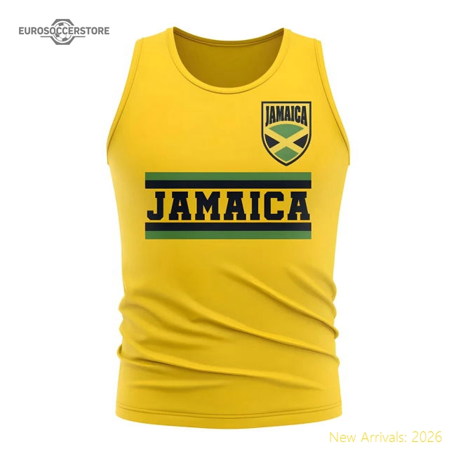 Premium-grade Jamaica National Team Core Football Country Sleeveles