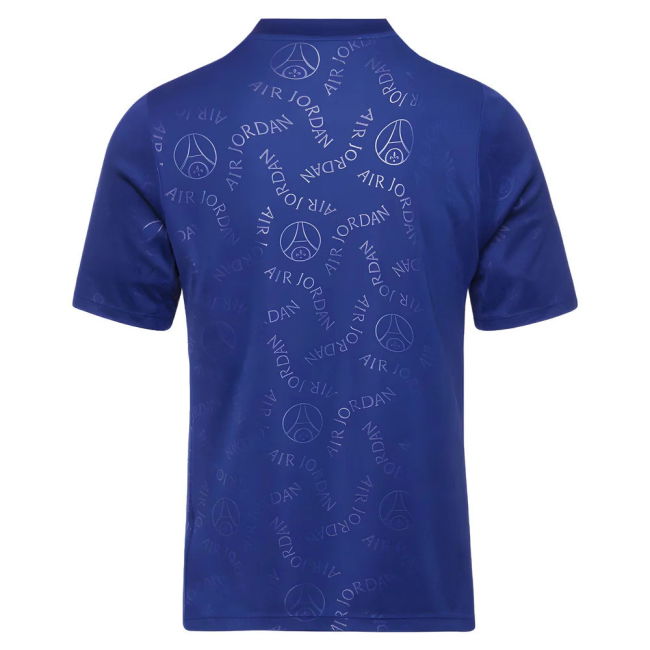 2024-2025 PSG Jersey (Blue) Stretch Fabric Stretch Fabric