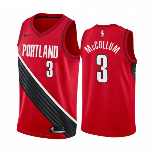 Red POR Trail Blazers #3 Nike Official Jersey NBA Fan Apparel