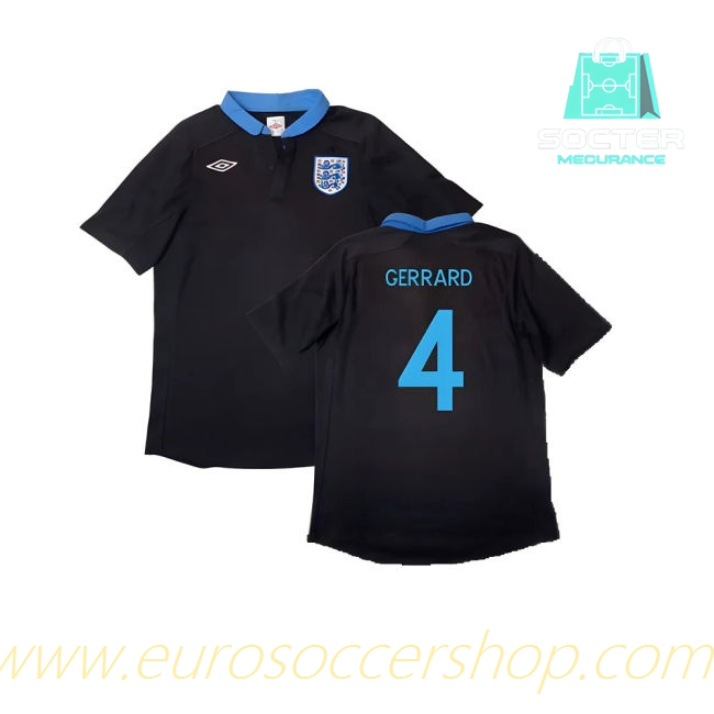 Three Lions Away Football Shirt (GERRARD 4)