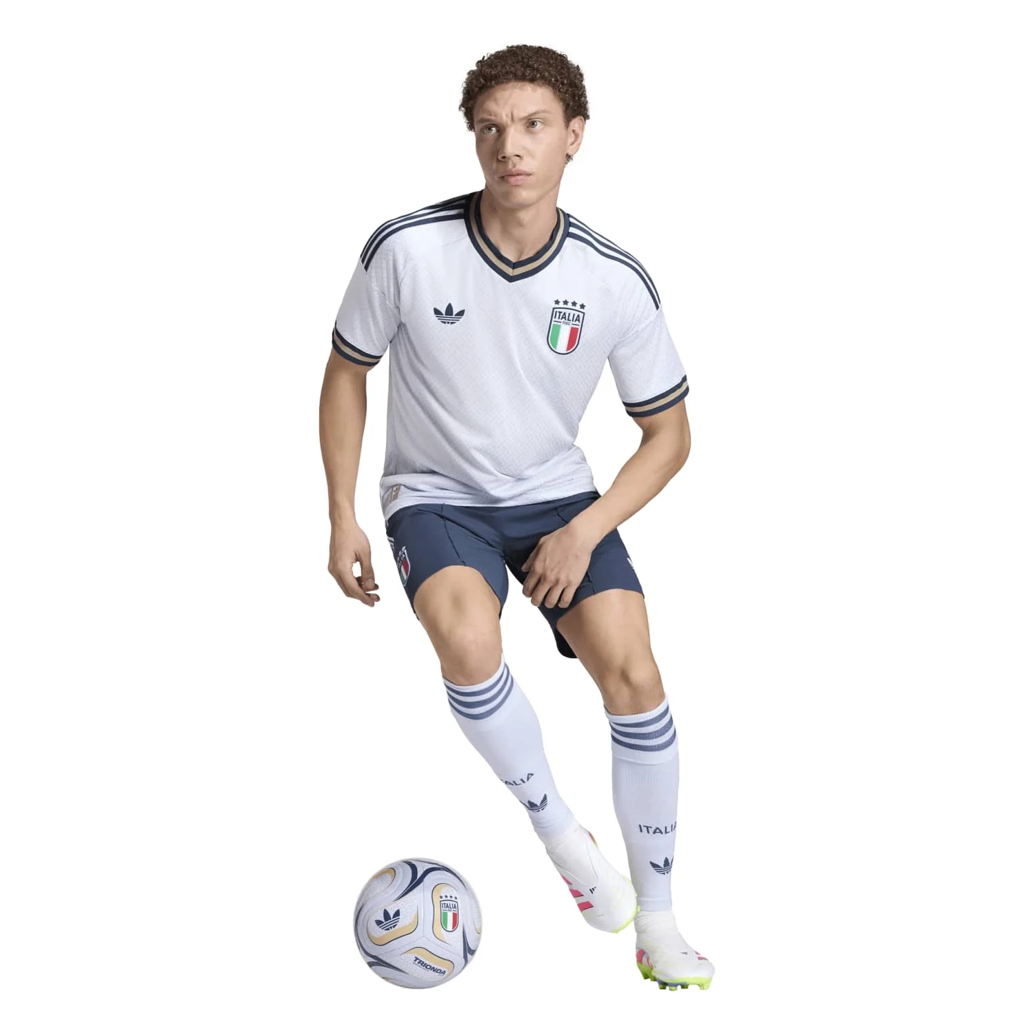 Italy 2026 Away Jersey Men's | CLIMACOOL+ Slim Fit Football Kit 2026
