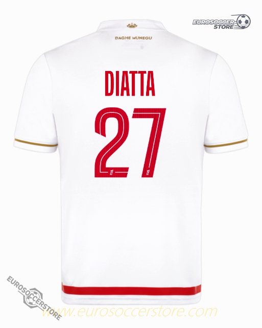 AS Monaco 25-26 Home Jersey DIATTA #27