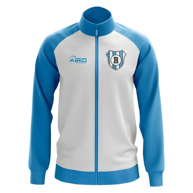 Premium Racing Club Concept Football Track Jacket (White)
