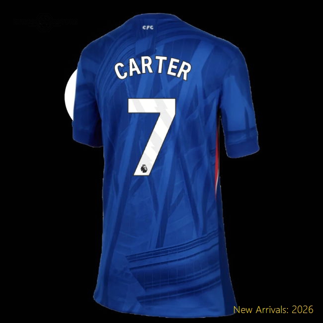 Chelsea Carter Breathable Kids Jersey Puma Drycell Tag-free