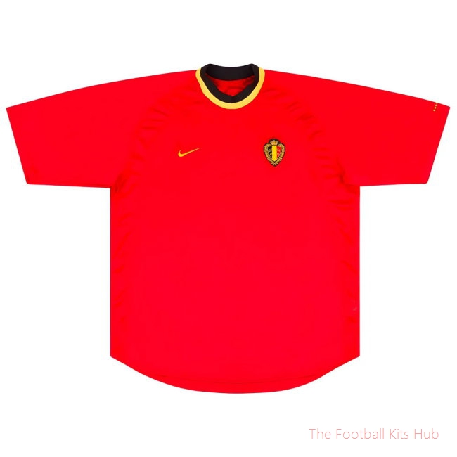 Belgium 2000-02 Home (Excellent) (Wilmots 7)