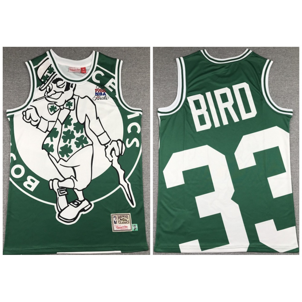 33 Boston Celtics Jersey Green - - Fan Favorite
