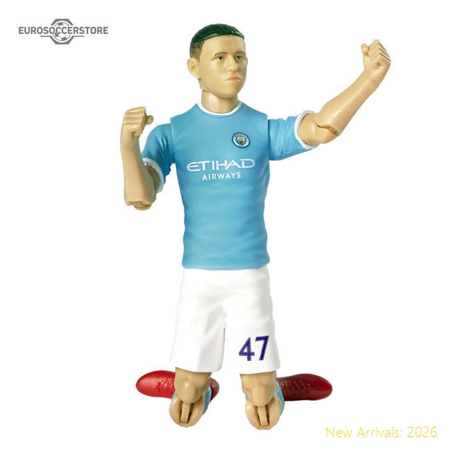 Official Manchester City Fc Foden 20cm Action Figure - Premium