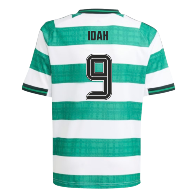 Professional Grade Replica Green And White Hoops Kids Idah #9 New R...
