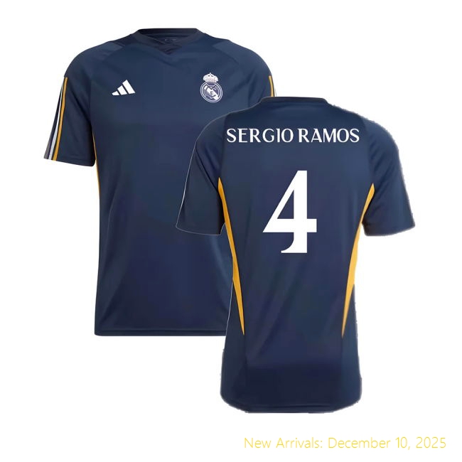 Real Madrid (rm) Shirt - Ramos #spanish Captain - Breathable Material