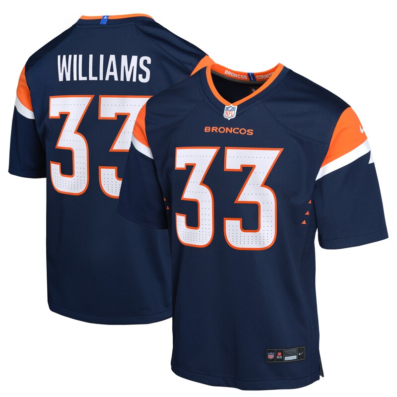 None Javonte Williams Champion DEN Broncos Affordable Jersey