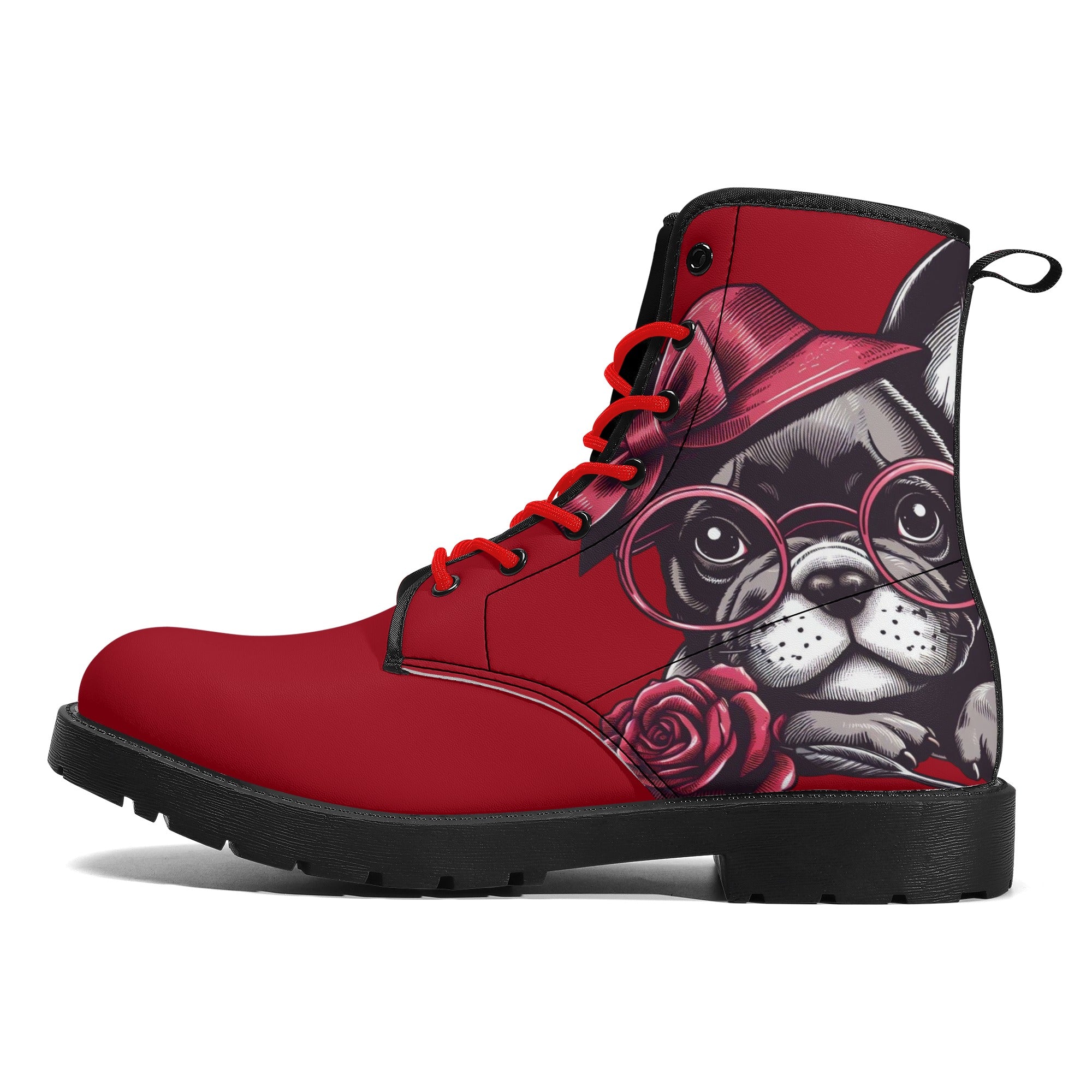 Fashion-Forward Comfortable Trendy Mia - Leather Boots for Dog Owners