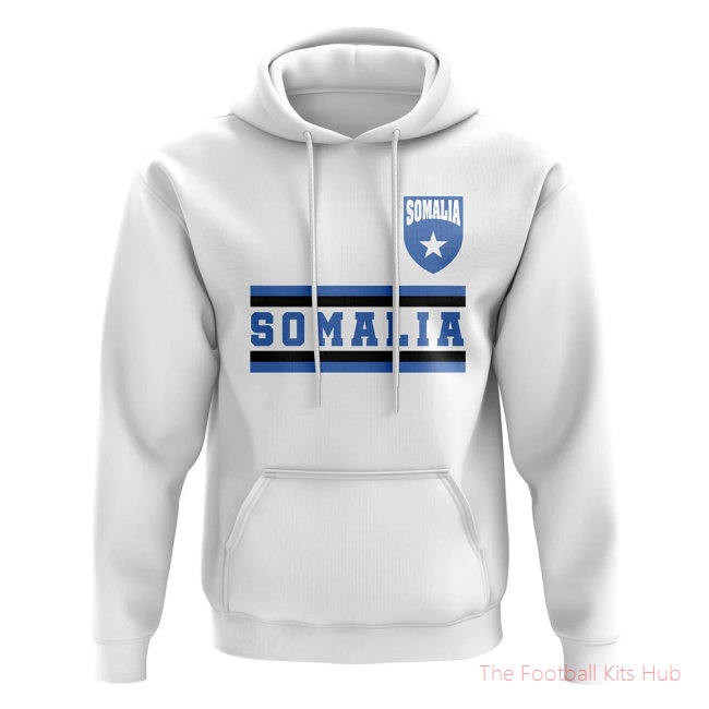 Somalia Core Football Country Hoody (White)