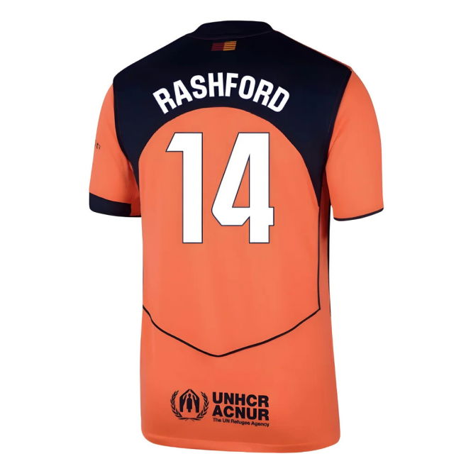 2025-2026 Barcelona Third Shirt (Rashford 14)
