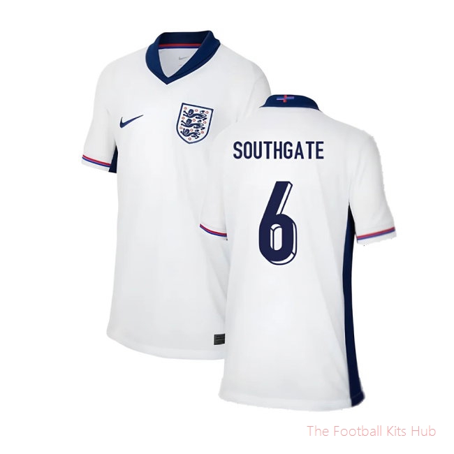 2024-2025 England Home Shirt (Kids) (Southgate 6)