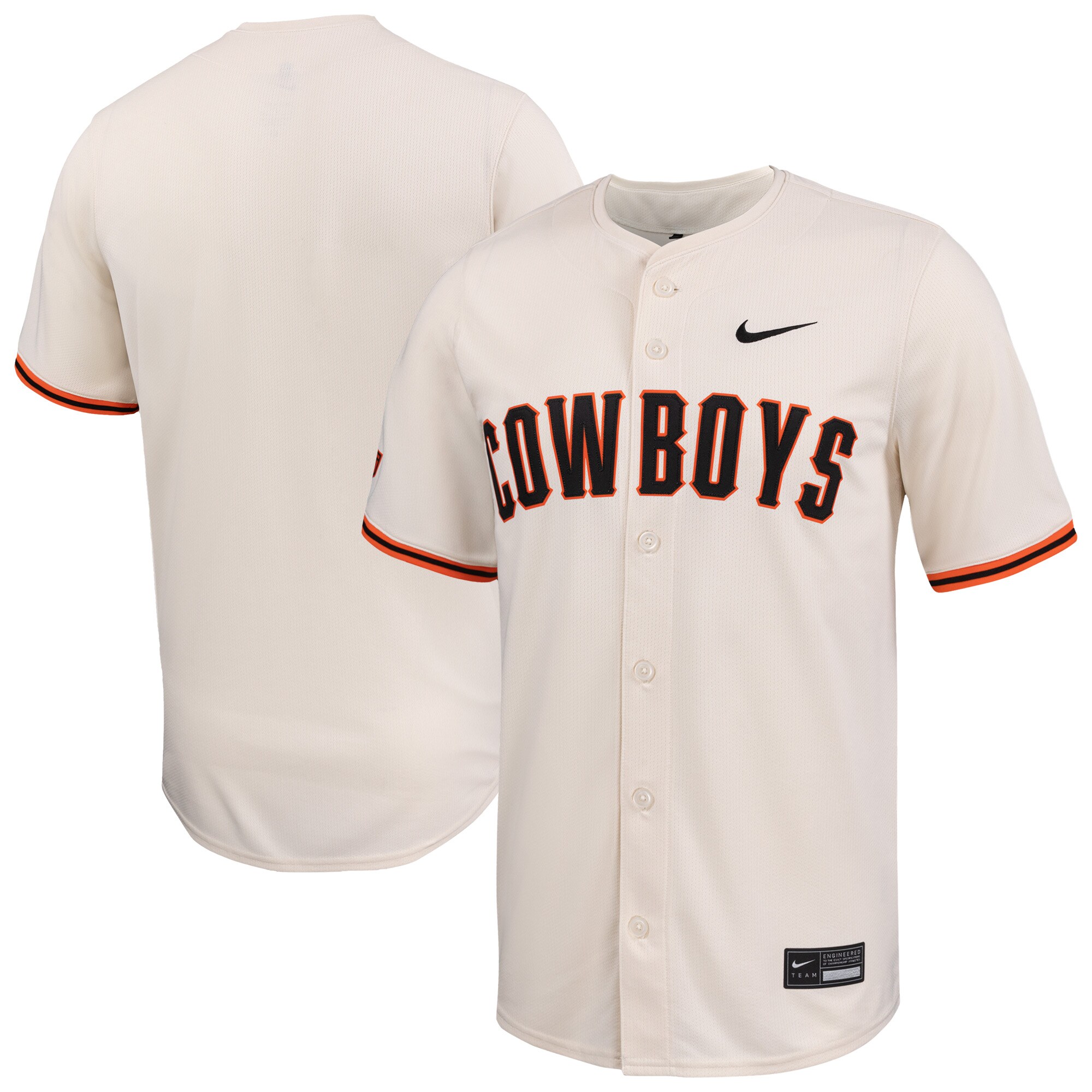 [DDG] Oklahoma State Cowboys Limited Baseball Jersey - Natural