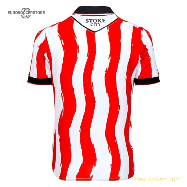 2025-2026 Stoke City Home Shirt (kids) - Match Day Jersey