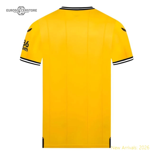 Authentic 2023-2024 Wolves Home Shirt - Premium Quality Baby Football