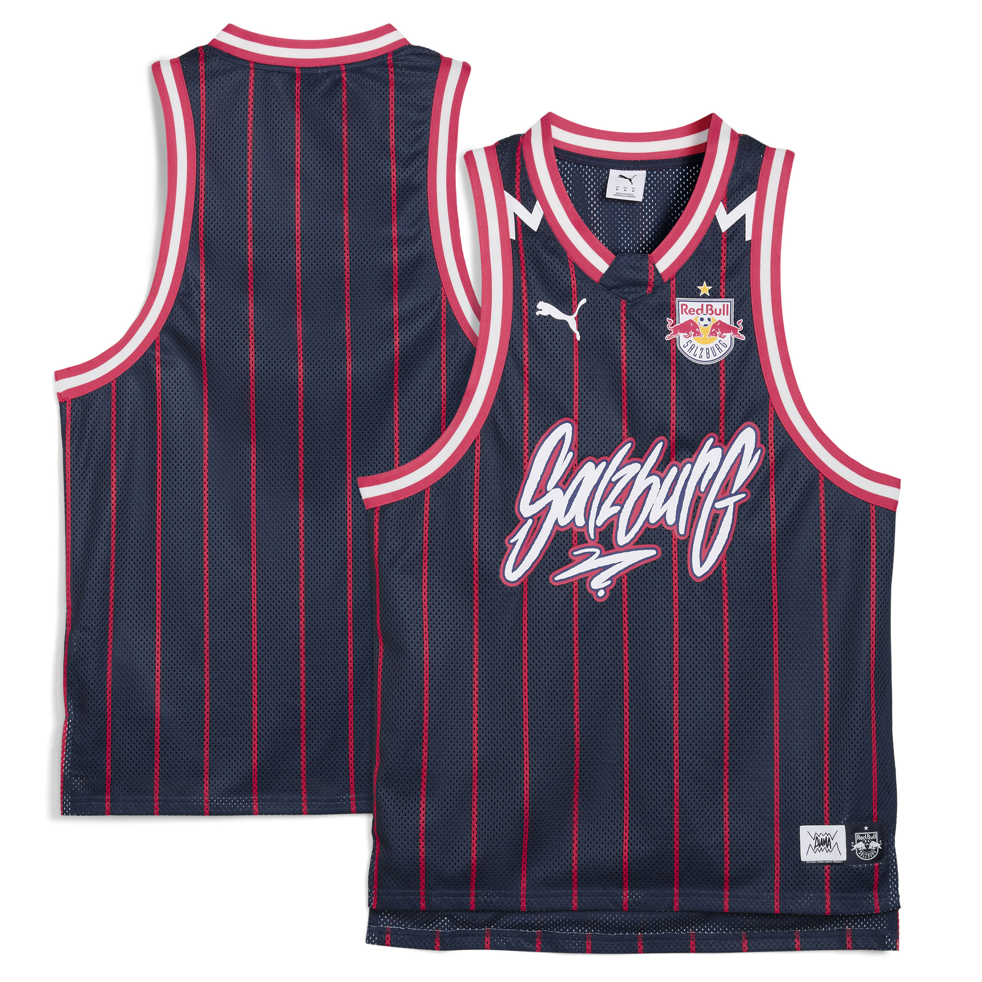 [ESK] Women's Red Bull Salzburg 2025 FIFA Club World Cup dryCELL Basketball Jersey - Navy