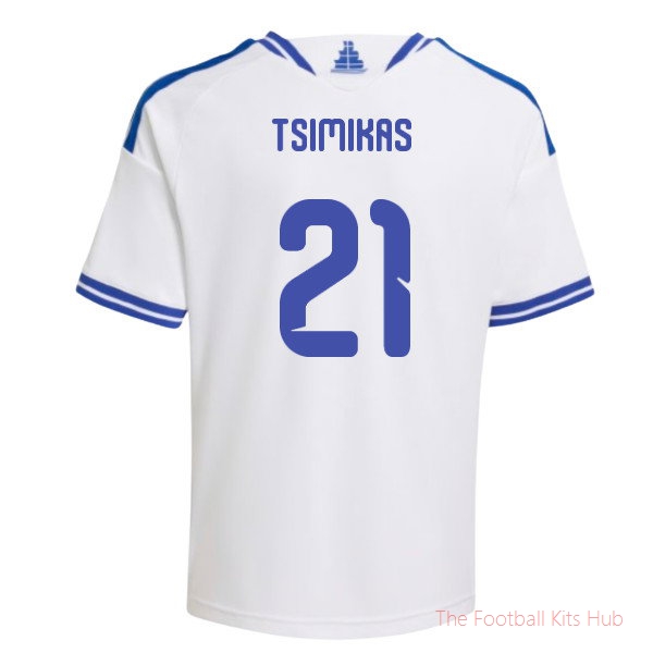 [JED] 2026/27 Greece Home Shirt (Kids) (Tsimikas 21)