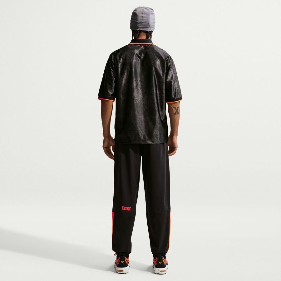 [LK] 2026 Holland Football Dri FIT Energy World Cup Black/Hyper Crimson Jersey