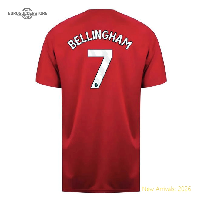 Exclusive Premier League Team Shirt Bellingham Jersey 2025-2026