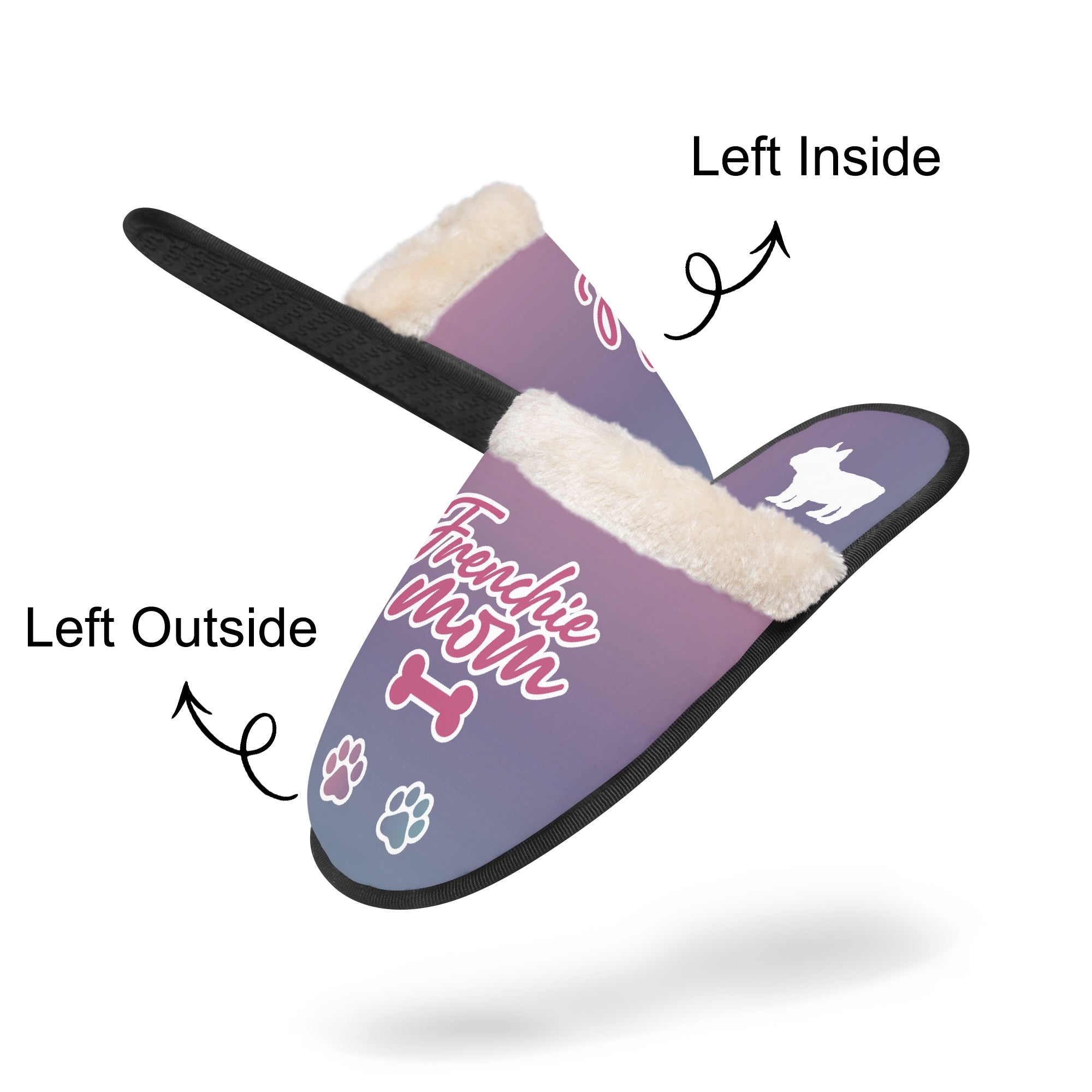 Cozy High-Quality Frenchie Mom - Cozy Winter Slippers for Daily Life