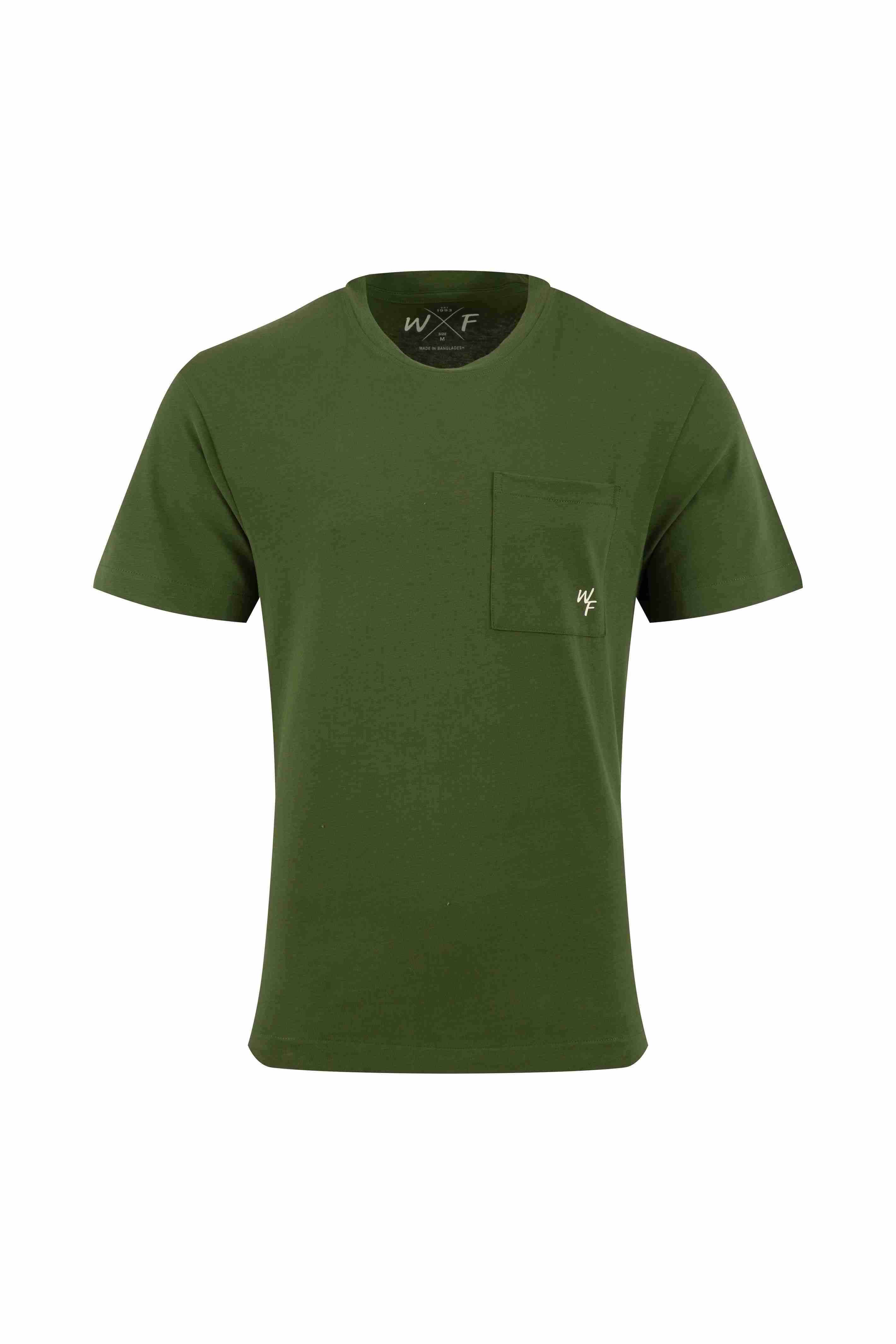 Keaton Super Soft Pocket T-Shirt Ginko Green